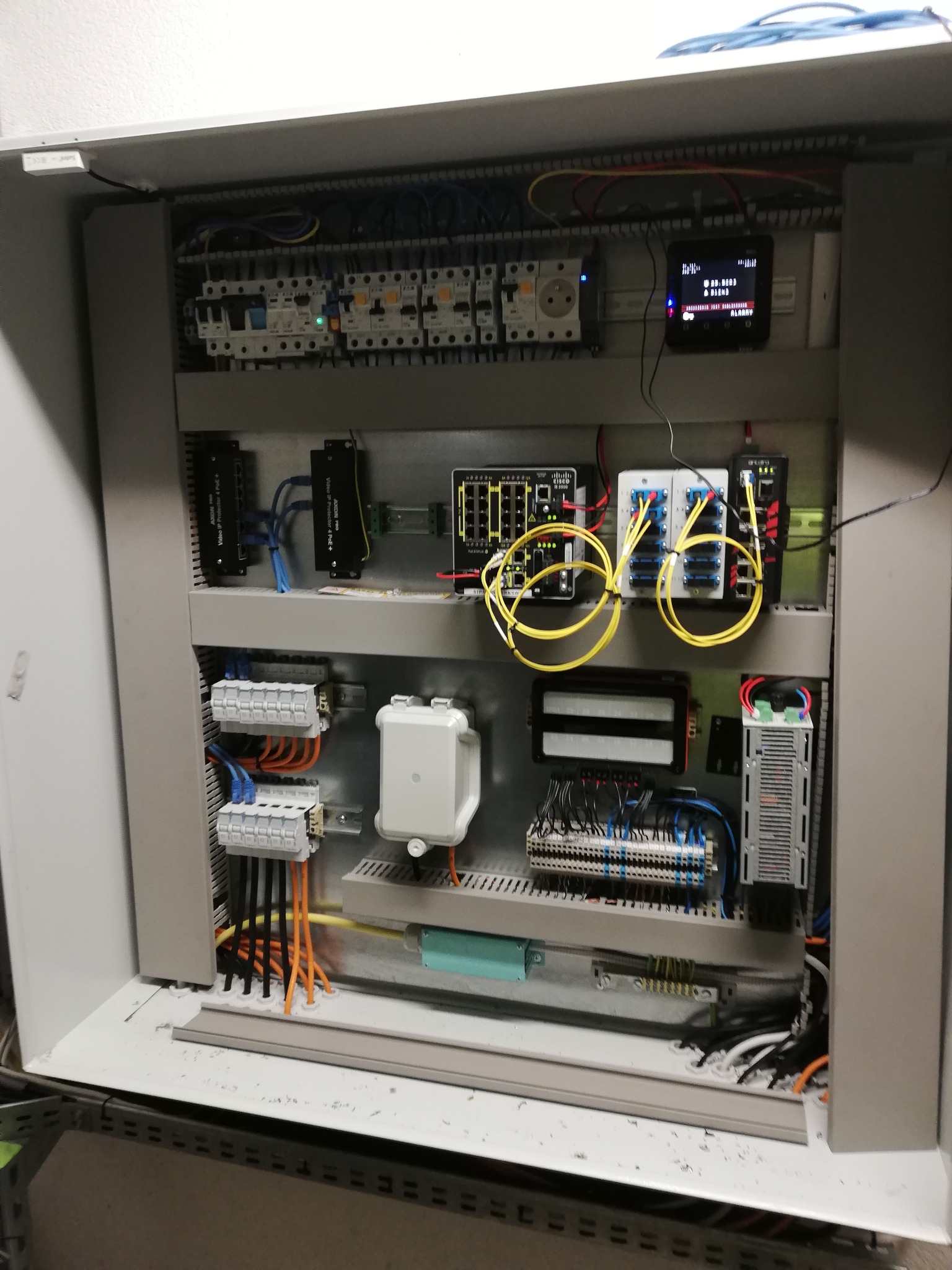 Wykonywanie szaf sterująco-zasilających dla różnych systemów