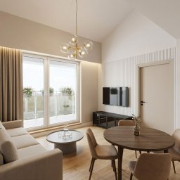 Projekty Architektury Paweł Kozioł - Wnętrze pokój dzienny