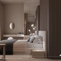 Kompleksowy projekt apartamentu, Wilanów, Warszawa.