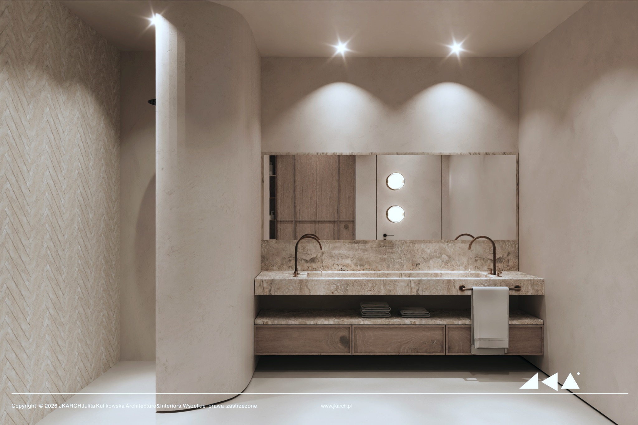 Kompleksowy projekt domu jednorodzinnego 450sqm, Białystok, Podlaskie.