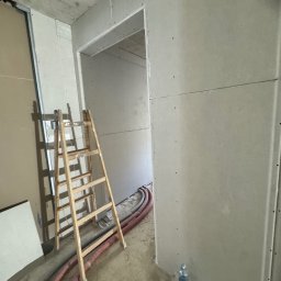 Montaż ścianki działowej KG