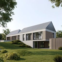 Projekt indywidualny budynku mieszkalnego jednorodzinnego, Grabieniec, Turek.