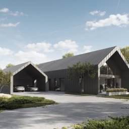 Projekt indywidualny budynku mieszkalnego jednorodzinnego, Albertów, Turek.