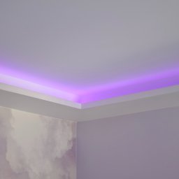 Wojciech Partyka - Półki lodowe z pozoru niewielka cześć przysufitowa a tak znacząco zmienia charakter pomieszczenia zwłaszcza nocą