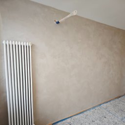 Realizacja w OMJ nieruchomości Wrocław. tynk ozdobny jeger kaszmir    