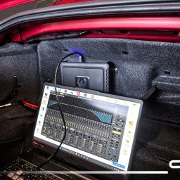 Strojenie RTA procesora DSP ze wzmacniaczem