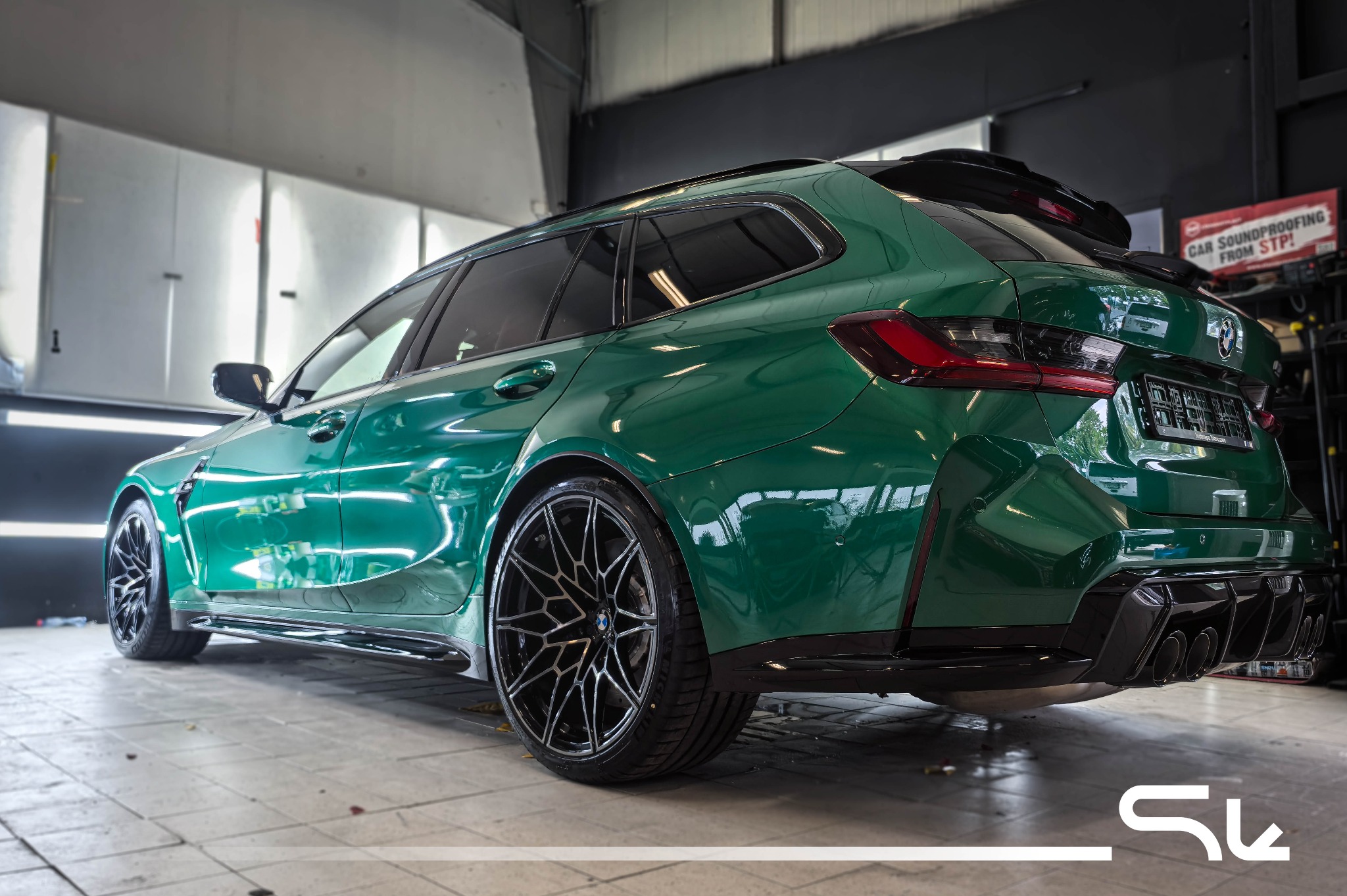 Oklejone BMW w pakiecie Full Body PPF