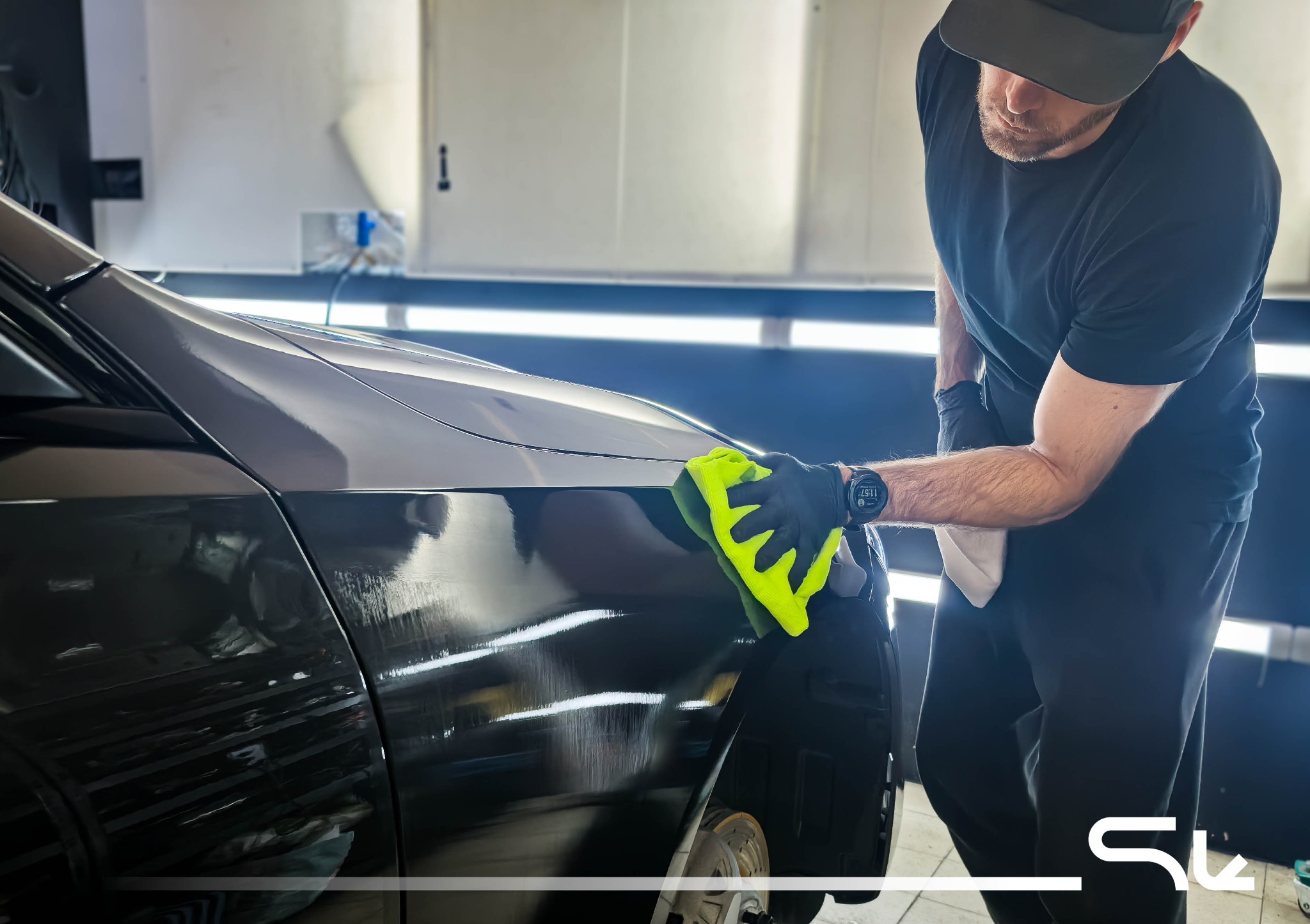 Docieranie powłoki ceramicznej.