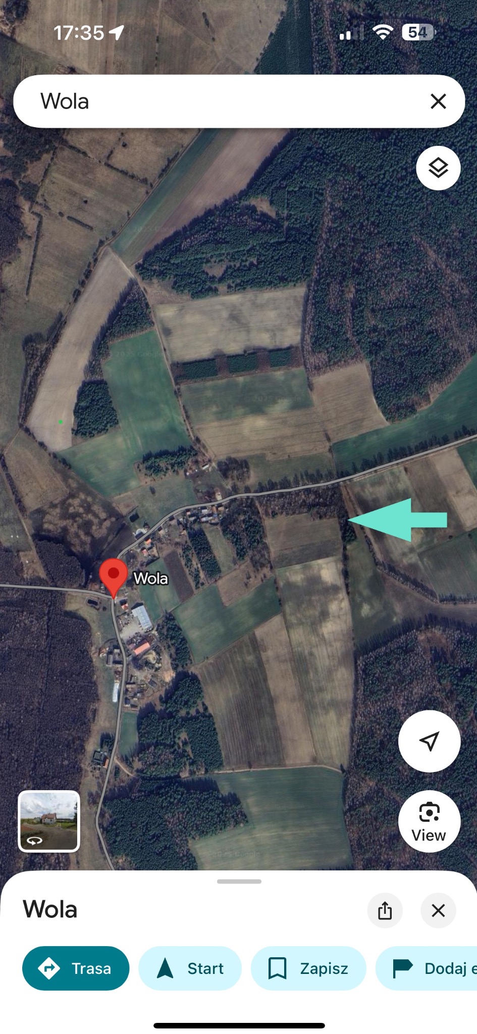 Działka Mazury, na obrzeżach wsi. W pobliżu las, rzeka