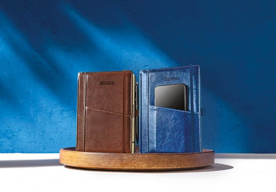 2026 kalendarze z ekoskóry