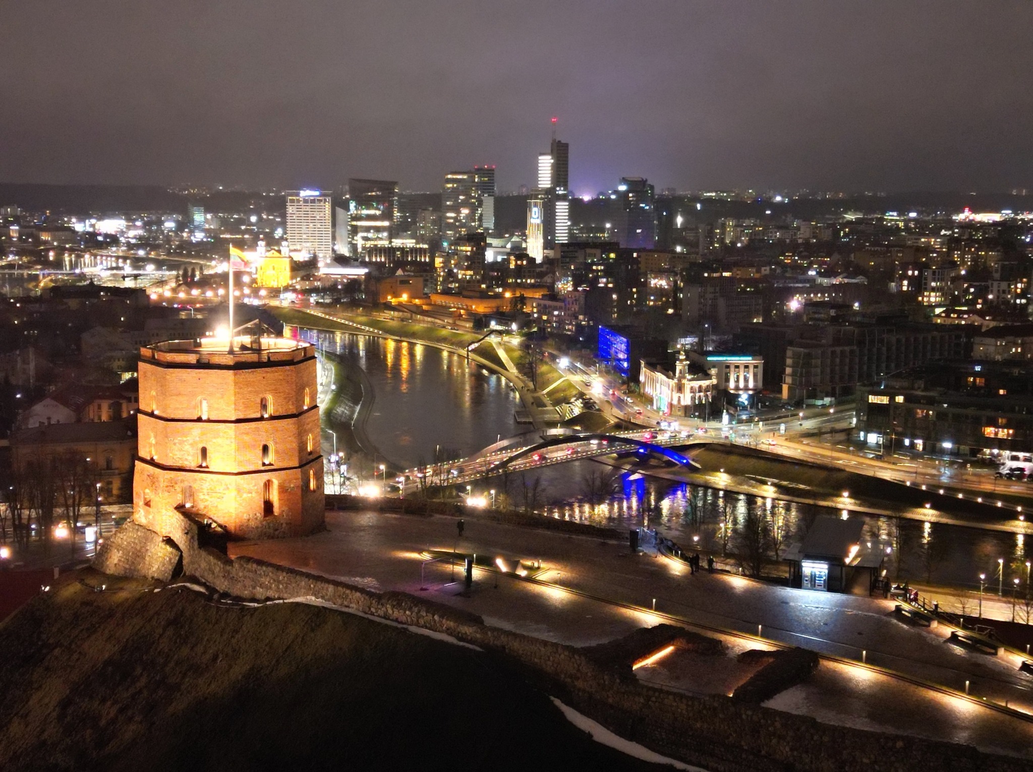 Baszta Giedymina w Wilnie