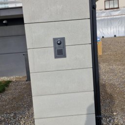 Wideodomofon modułowy podtynkowy. 