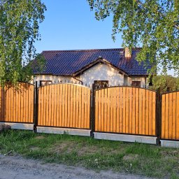 Damian Urban - Ogrodzenie. Własny projekt i wykonanie.