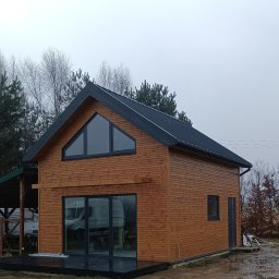 Domek całoroczny o powierzchni zabudowy 35m2