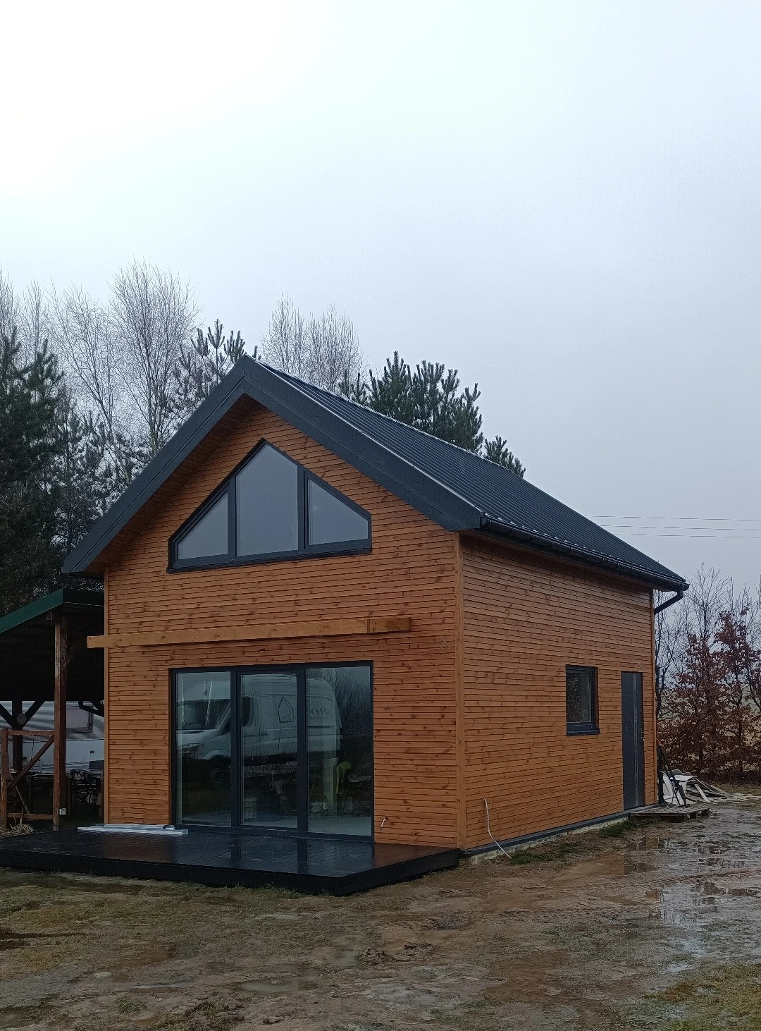 Domek całoroczny o powierzchni zabudowy 35m2