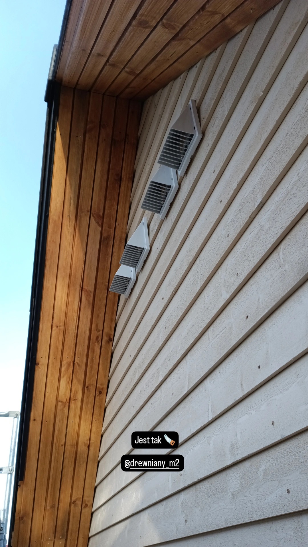 Podbitka oraz elewacja drewniana