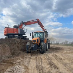 MARK KOP - Ciągnik170km z przyczepą 10 Ton na ciężki teren.