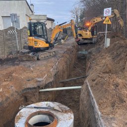 2025 Budowa sieci kanalizacyjnej w miejscowości Miszewko.