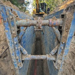 2024 Budowa sieci kanalizacyjnej w miejscowości Dobrzewino