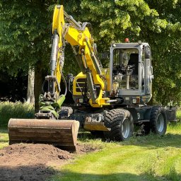 Rozbiórki budynków Józefów 3