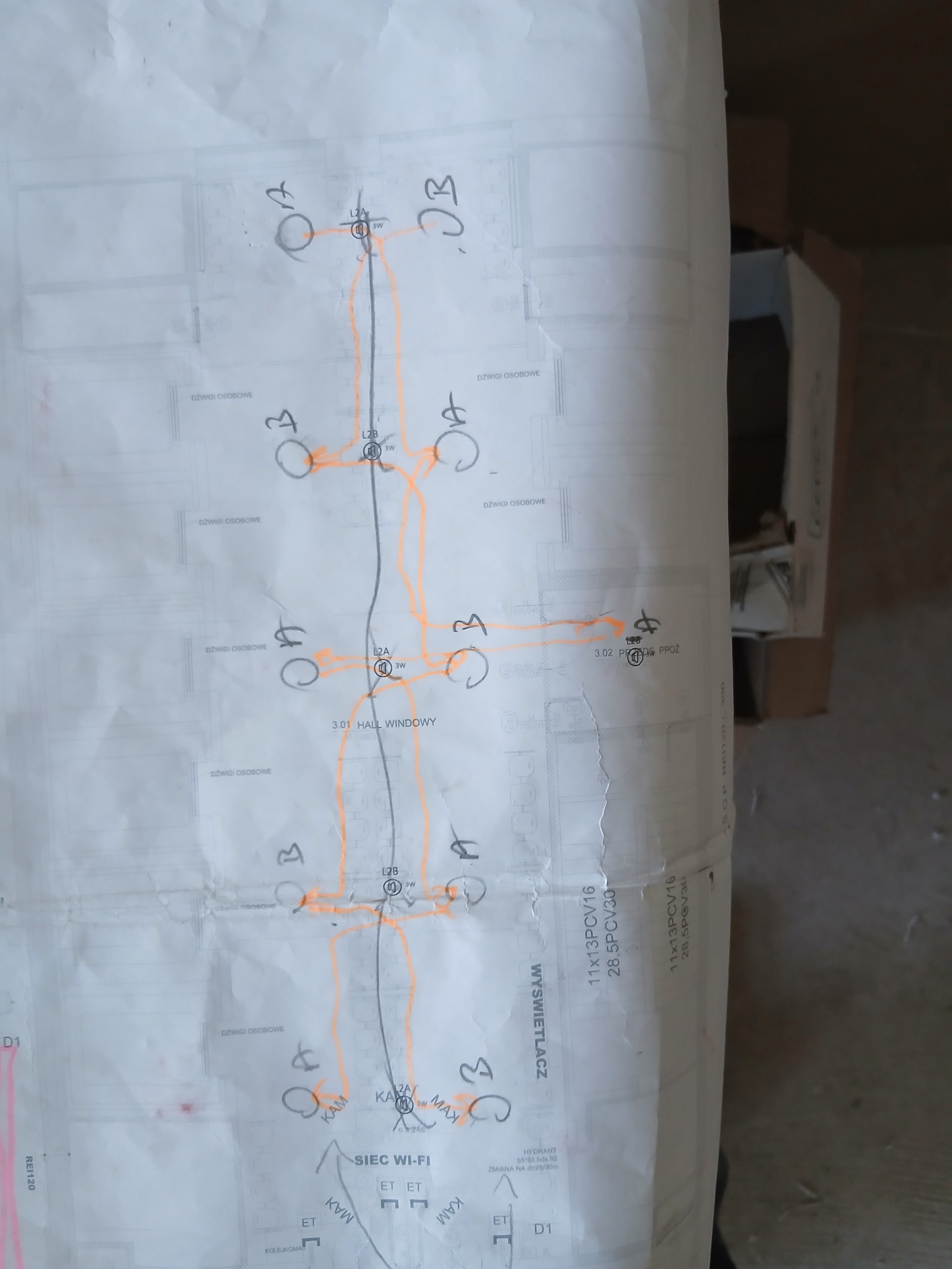 światła ewakuacyjne