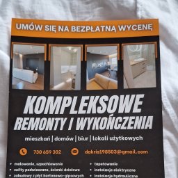 Remonty wykonczenia Krzysztof Barciszewski - Wykończenie Mieszkania Poznań