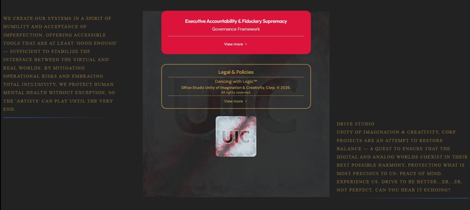 Storna główna - własny projekt autorski z pełną integracją.