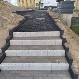 Układanie kostki brukowej Lębork 4