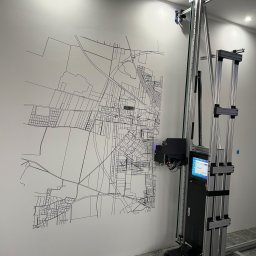 Daniel Wrona Druk na Ścianach - Realizacja przestrzeni biurowej