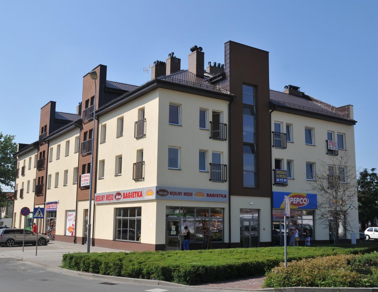 Budynek usługowo - mieszkalny w Debnie