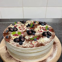 Demetriusz Dobryniewski - Miodownik klasyczny z kremem na bazie kwaśnej śmietany