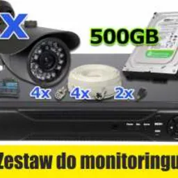 Zestaw do monitoringu- kompletny z montazem