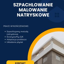 Szpachlowanie i malowanie natryskowe