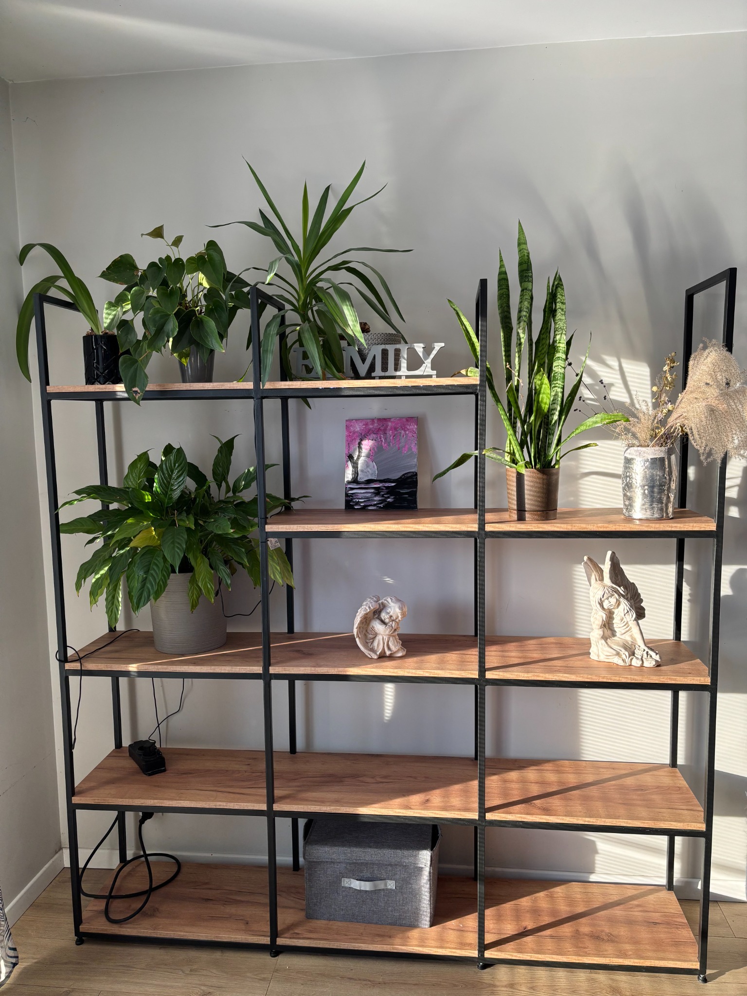 Stalowy, spawany regał na wymiar cz1.