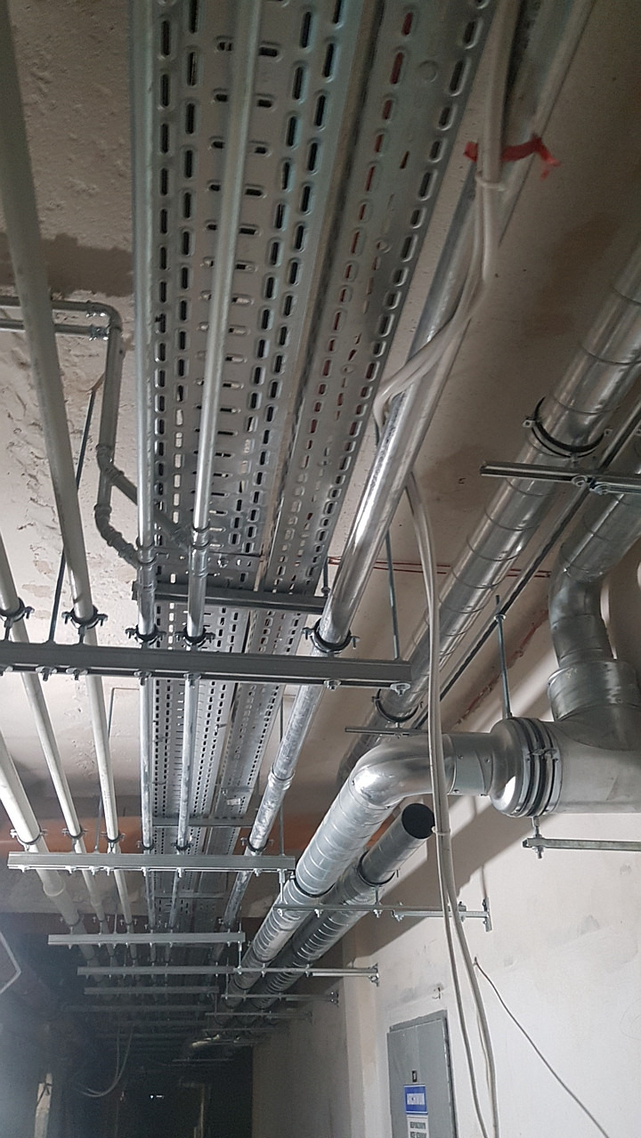 Trasy kablowe WLZ piętrowych i funkcyjnych (WCO, TA, WH)