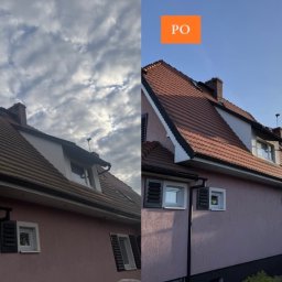 Wywieziemy24 - Mycie dachu, pozbycie się mchu i zabrudzeń zbierających się przez lata