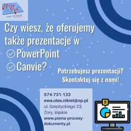 Pisma wnioski podania Żory 3