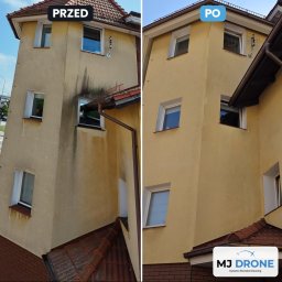 MJ Drone Sp. z o.o. - Usuwanie mchów i porostów z elewacji