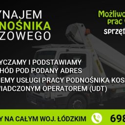 Podnośnik koszowy Łódź 3