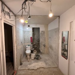 Demontaż ściny żelbetowej