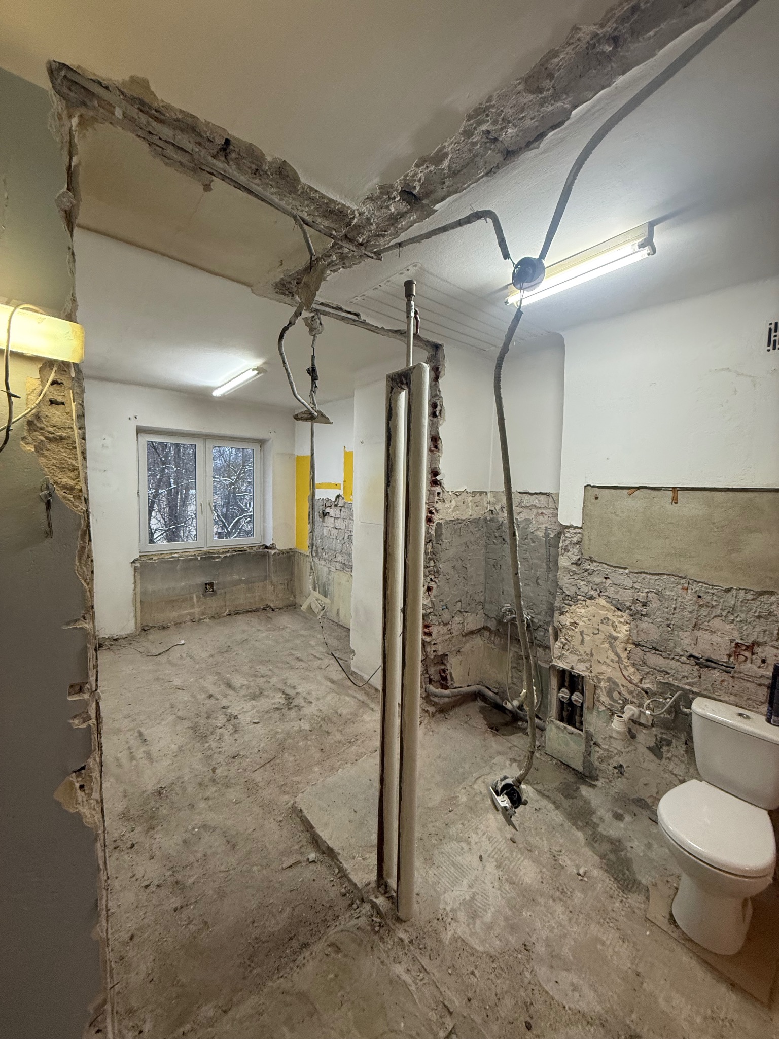 Przygotowanie mieszkania do remontu.