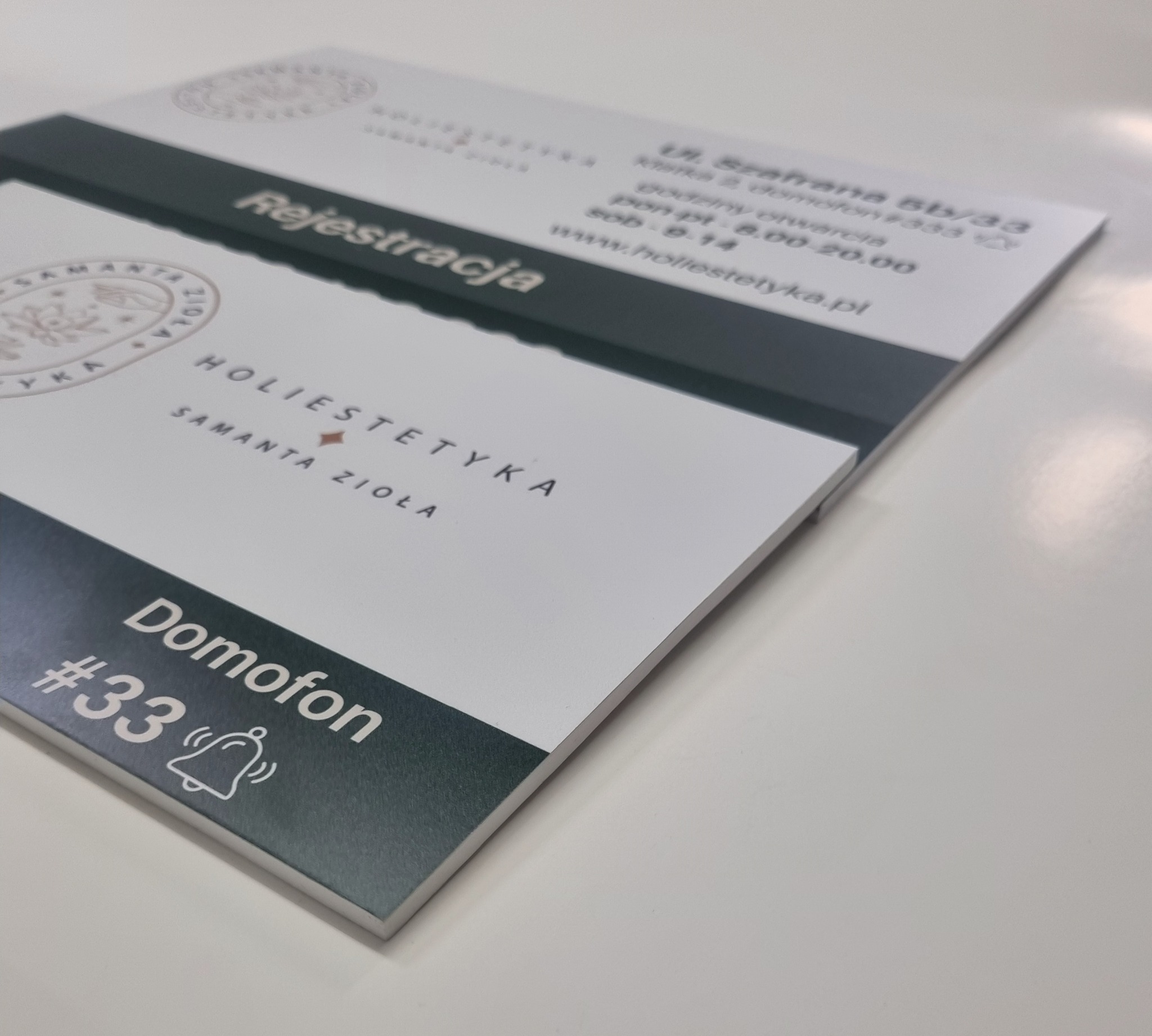 Tabliczka informacyjna z pcv 3mm