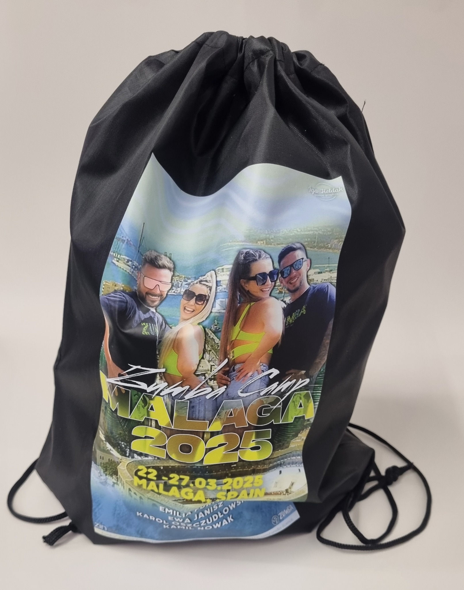 Nadruk na plecaku metodą DTF