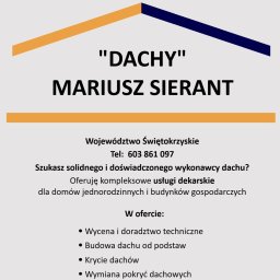 "Dachy" Mariusz Sierant - Wymiana dachu Opat&oacute;w