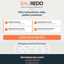 Bauredo - Maszyny Budowlane Pińcz&oacute;w