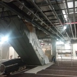 Gloss Elite - Montaż profili pod zabudowę GK (centrum handlowe Zara , Bratysława)