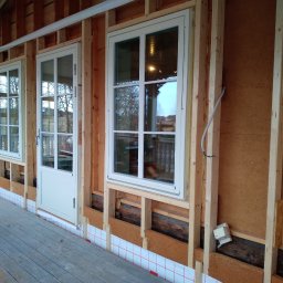 Termoizolacja zewnętrzna , Kolejną warstwą będzie materiał wdmuchiwany .