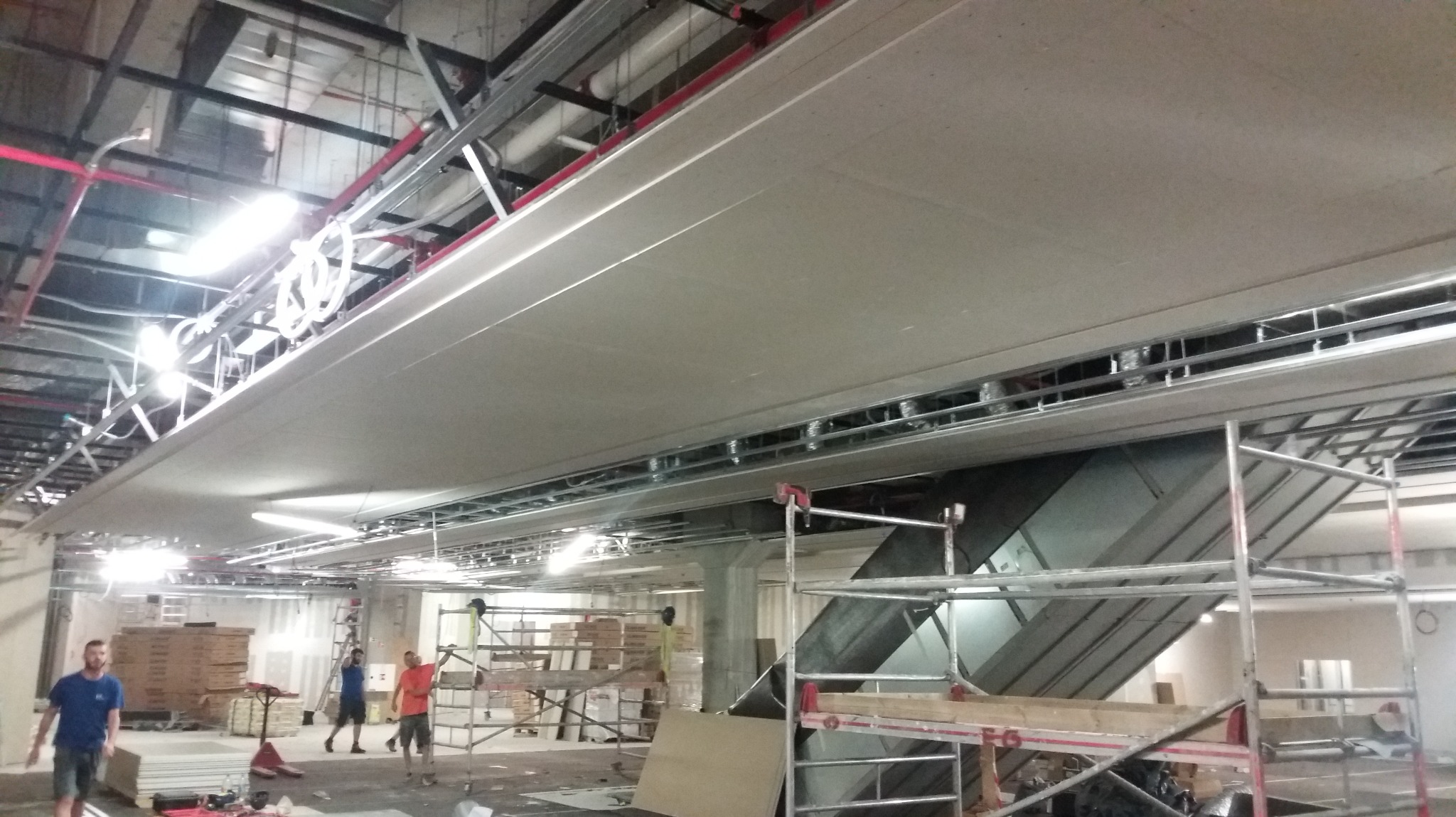 Zabudowa GK Powierzchnia obiektu 2500 m2