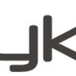 AB SOLUTION TOMASZ GŁOGOWSKI - Logo firmy Fabryka Ciepła z czerwono-szarym symbolem domu i nazwą w kolorze szarym i czerwonym na białym tle. Minimalistyczny design.