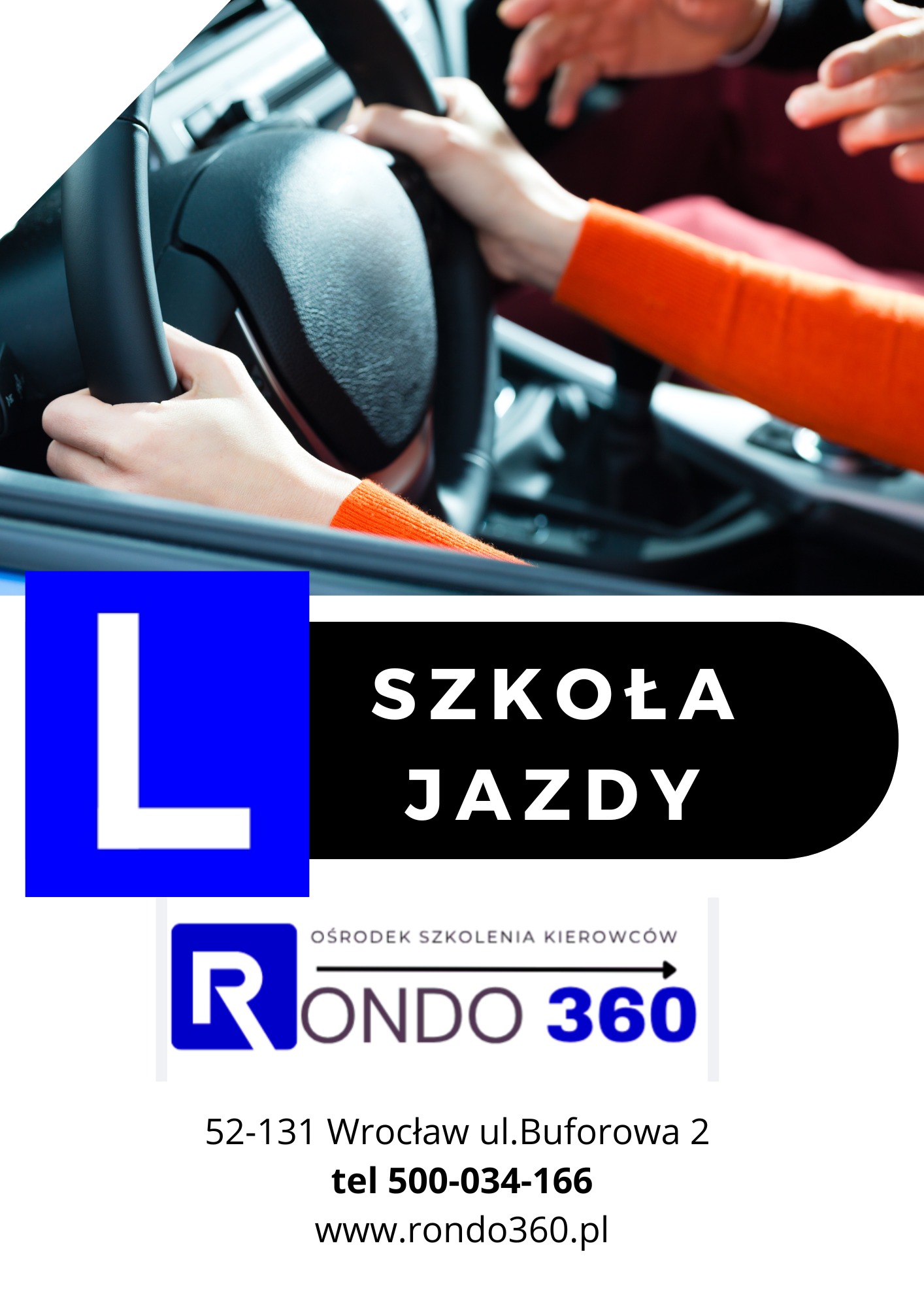 Prawo jazdy bez stresu – spokojny instruktor Rondo 360